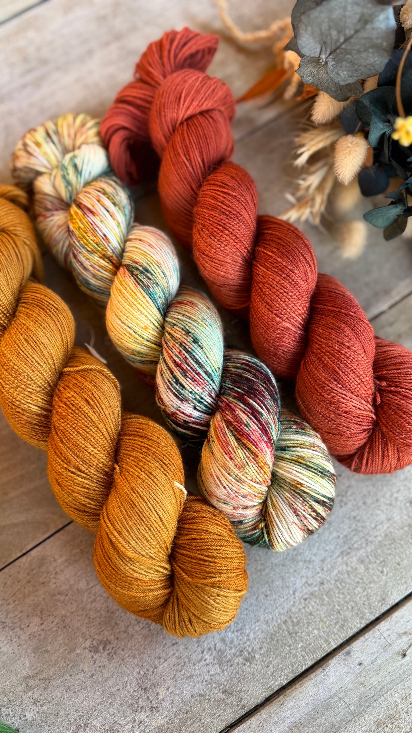 NARA - Laine teinte à la main - Fingering Mérinos Nylon superwash