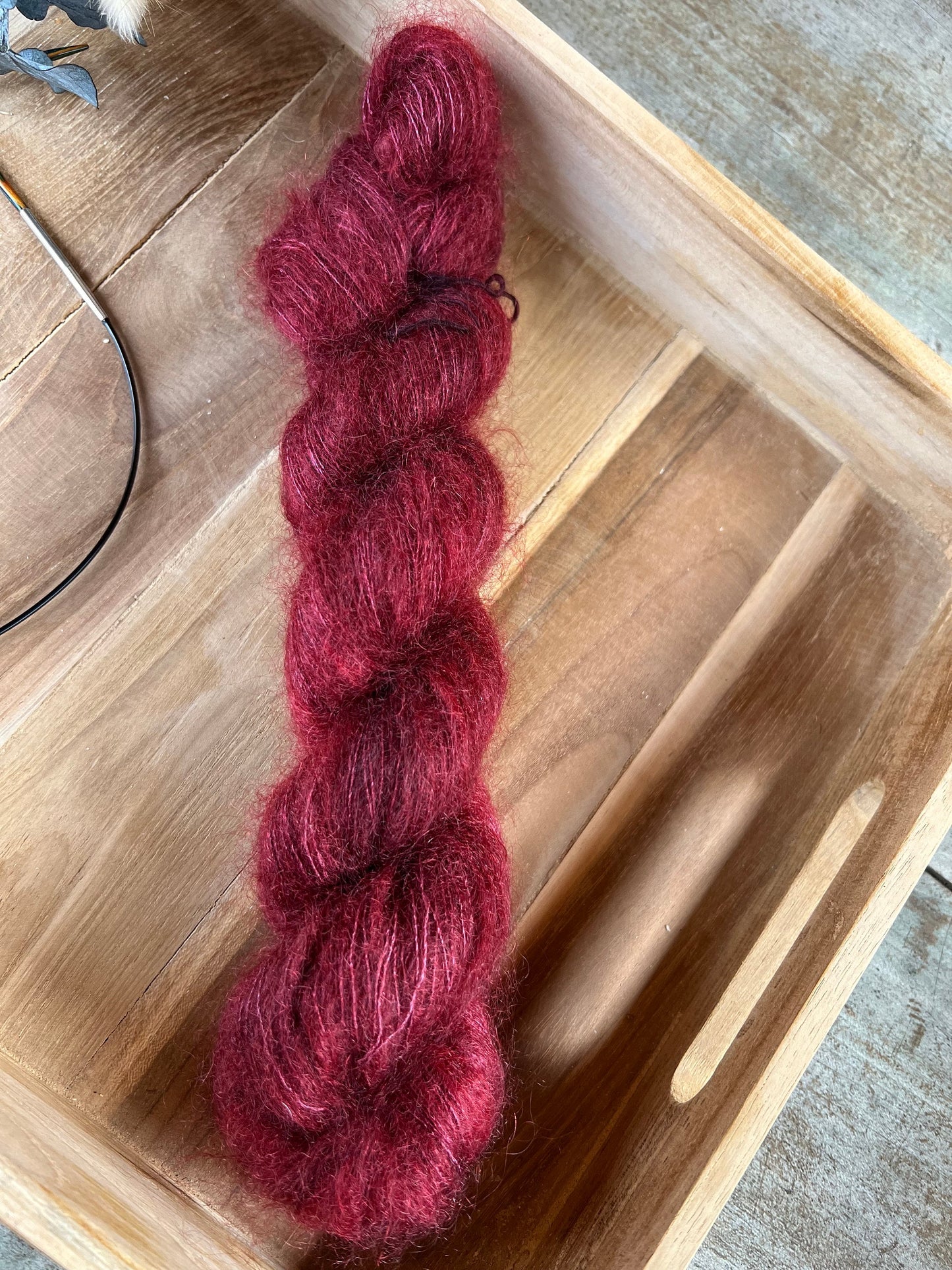 MAHORI - Laine teinte à la main - Lace Kid Mohair et Soie