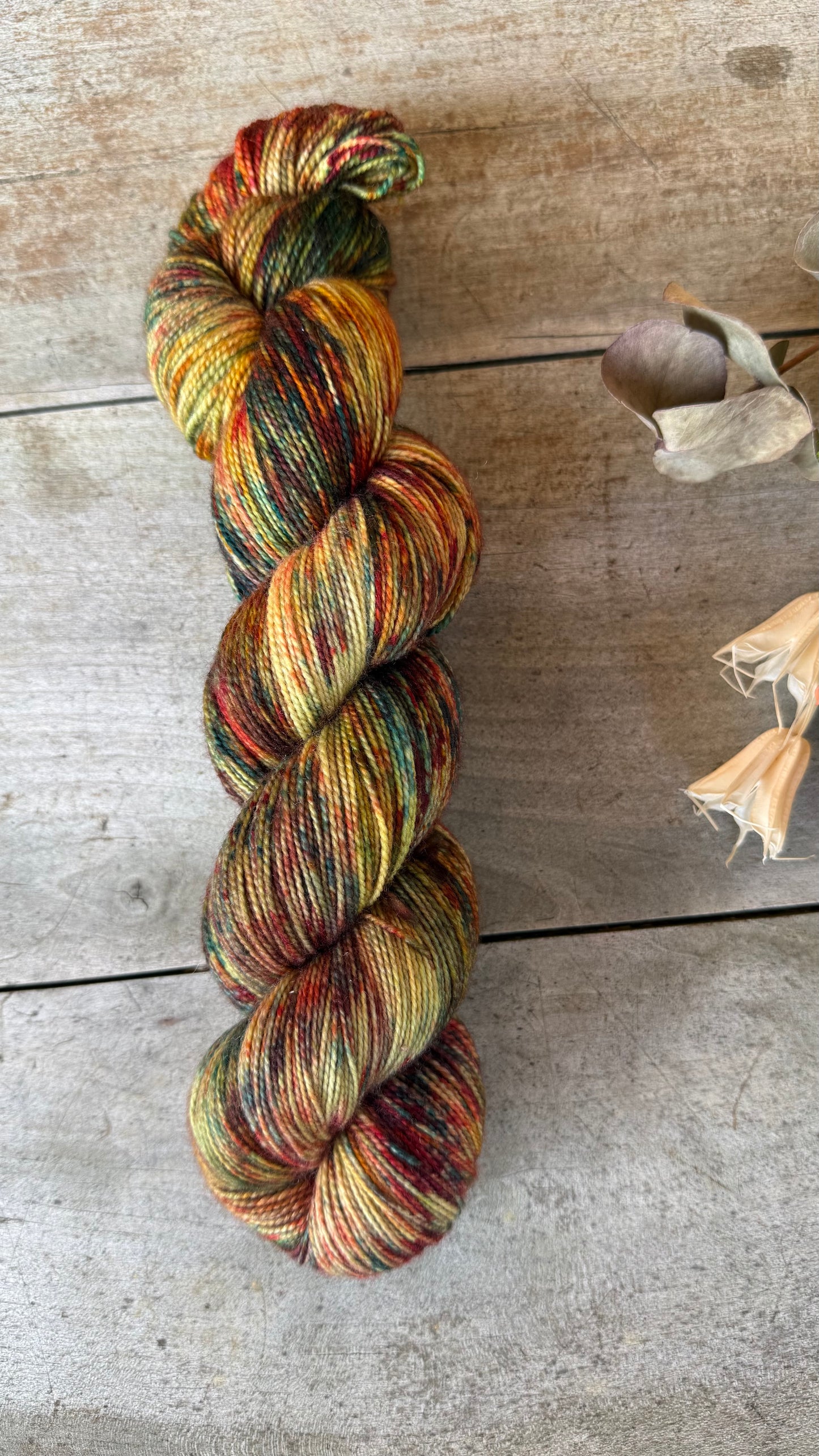 MAGDA - Laine teinte à la main - Fingering Mérinos Nylon superwash
