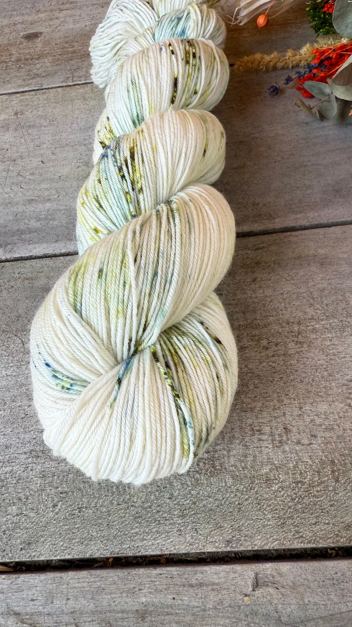 FRAÎCHE - Laine teinte à la main - Base au choix : Fingering Mérinos avec ou sans nylon / DK Mérinos / Kid Mohair et Soie