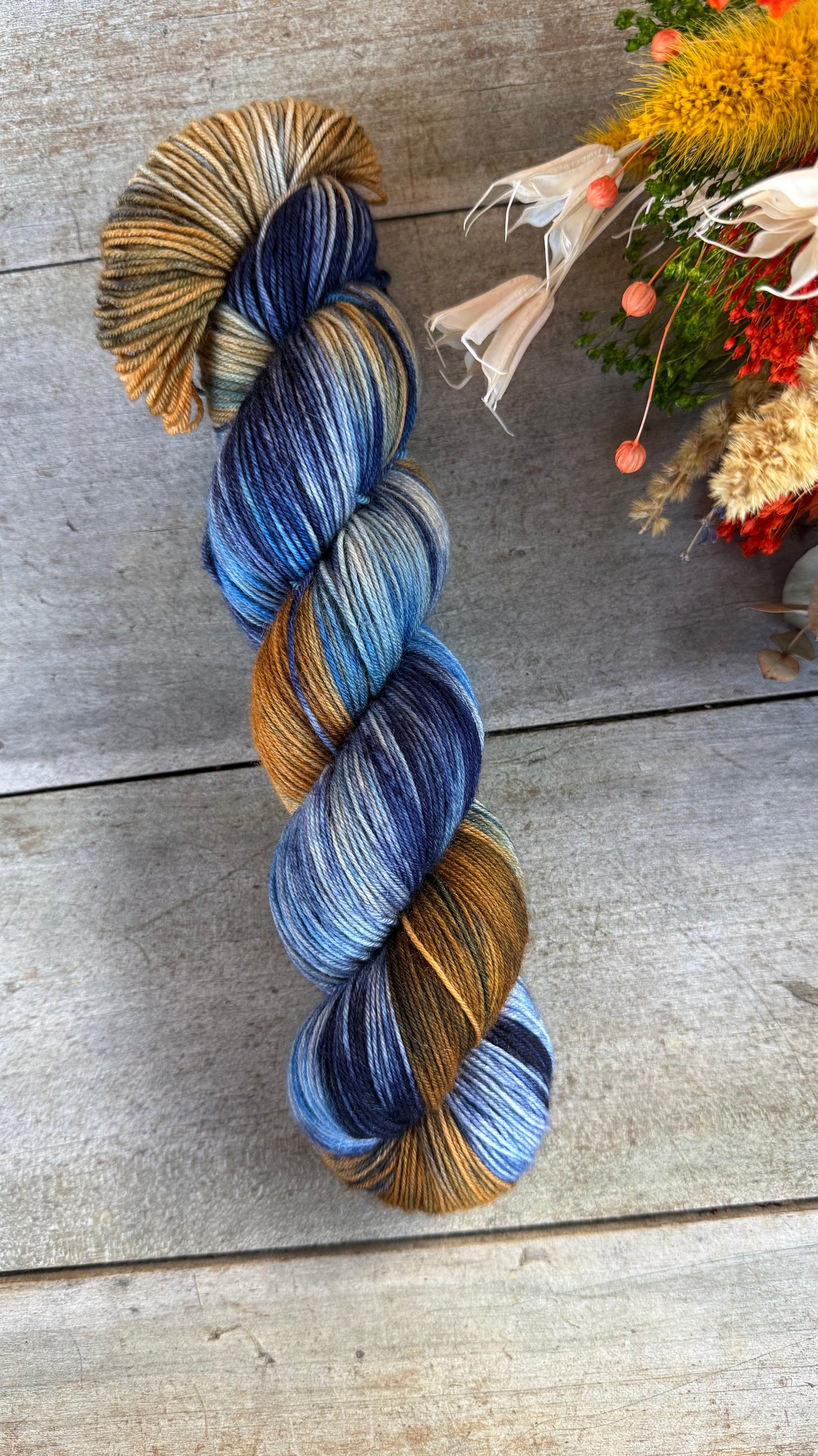 CAMERON - Laine teinte à la main - Fingering Mérinos Nylon superwash