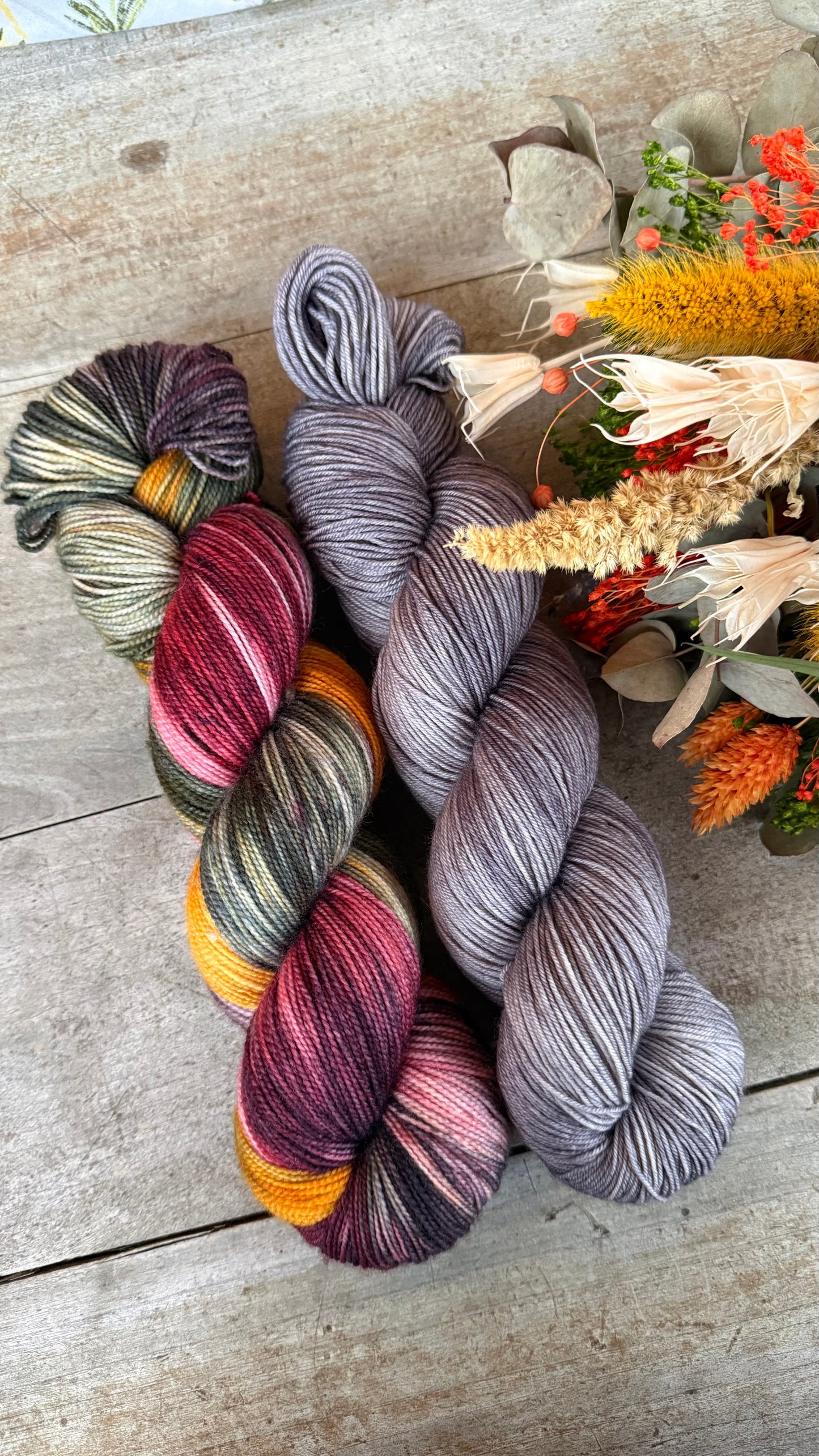 JANEIRO - Laine teinte à la main - Fingering Mérinos Nylon superwash