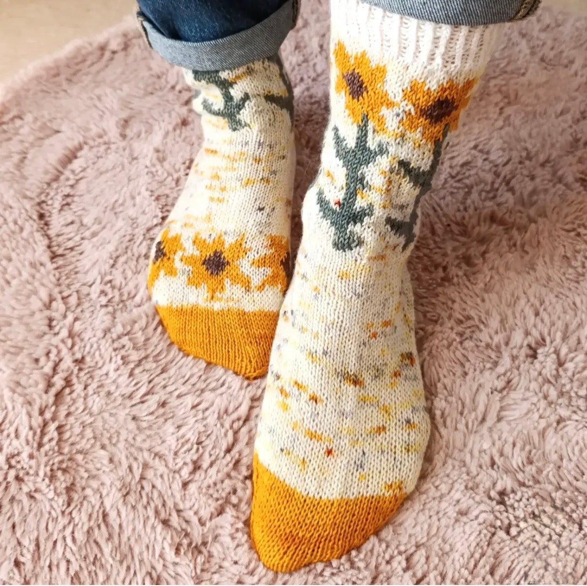 Kit Laine chaussettes "Tournesocks" – Édition Spéciale Endométriose