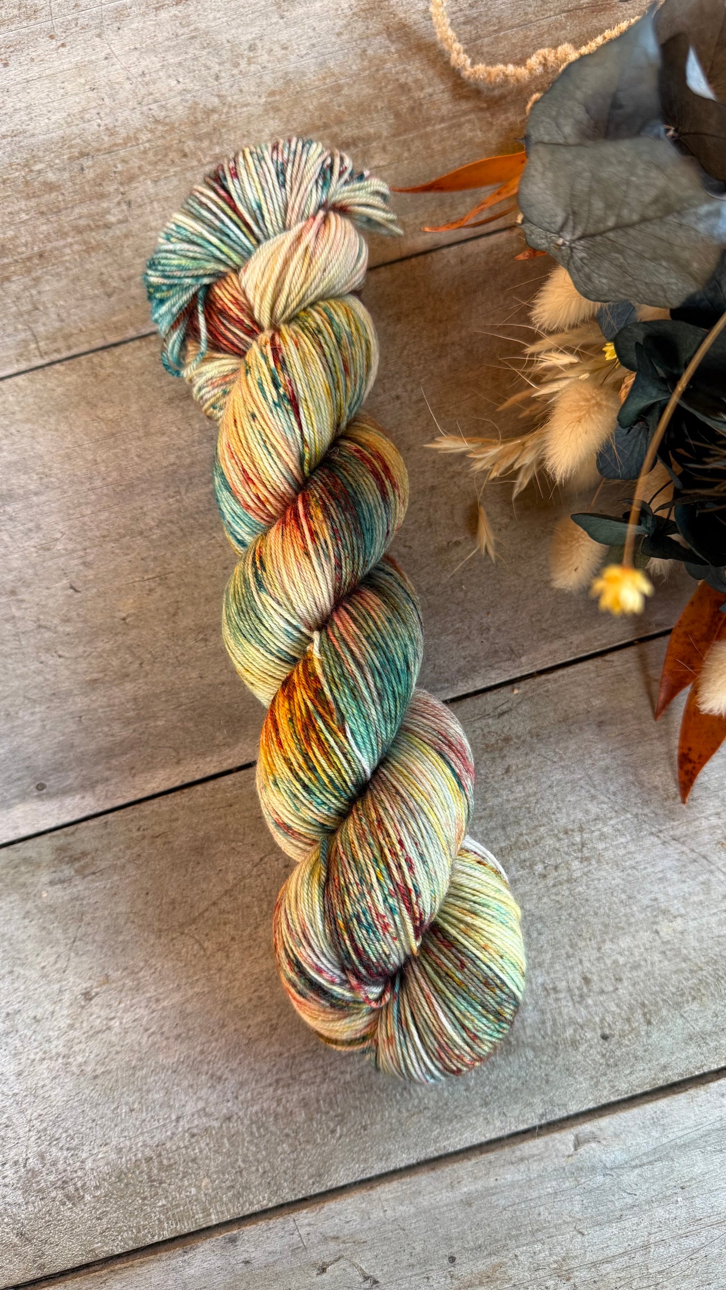 NARA - Laine teinte à la main - Fingering Mérinos Nylon superwash