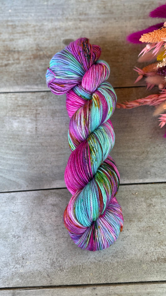 ESPERANZA - Laine teinte à la main - Fingering Mérinos Nylon superwash