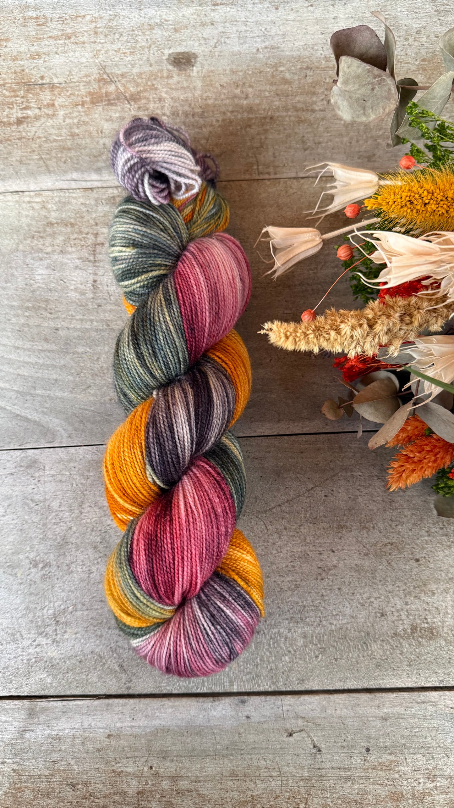 JANEIRO - Laine teinte à la main - Fingering Mérinos Nylon superwash