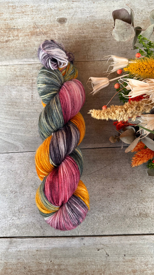 JANEIRO - Laine teinte à la main - Fingering Mérinos Nylon superwash