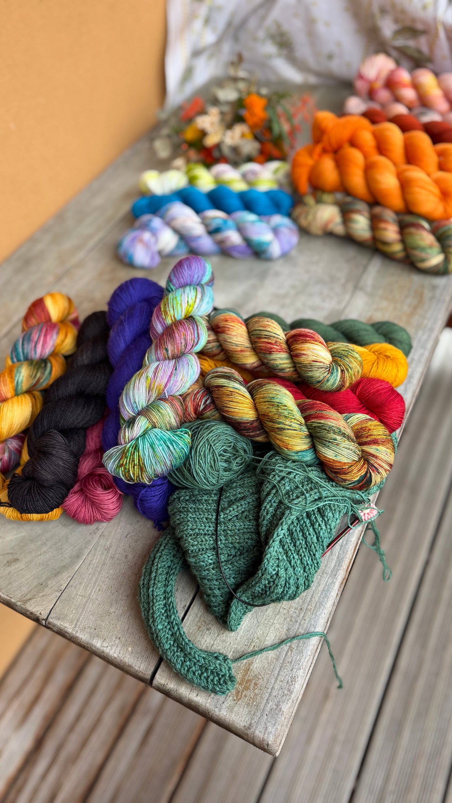 TOKYO - Laine teinte à la main - Fingering Mérinos Nylon superwash
