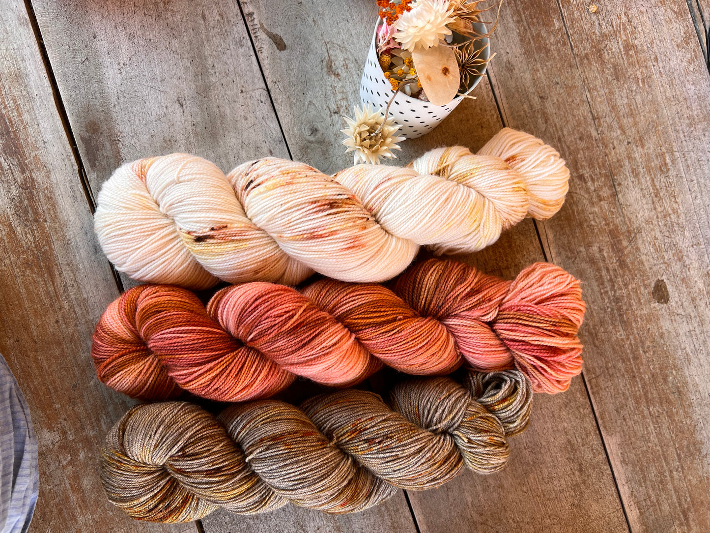 SONIA - Laine teinte à la main - Fingering Mérinos Nylon superwash