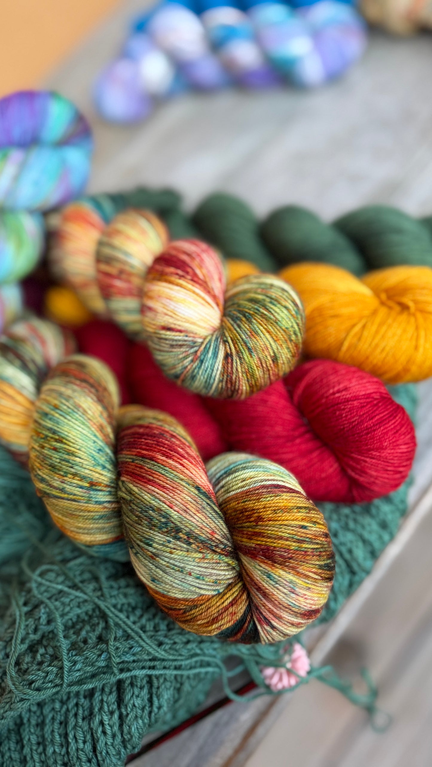 TOKYO - Laine teinte à la main - Fingering Mérinos Nylon superwash