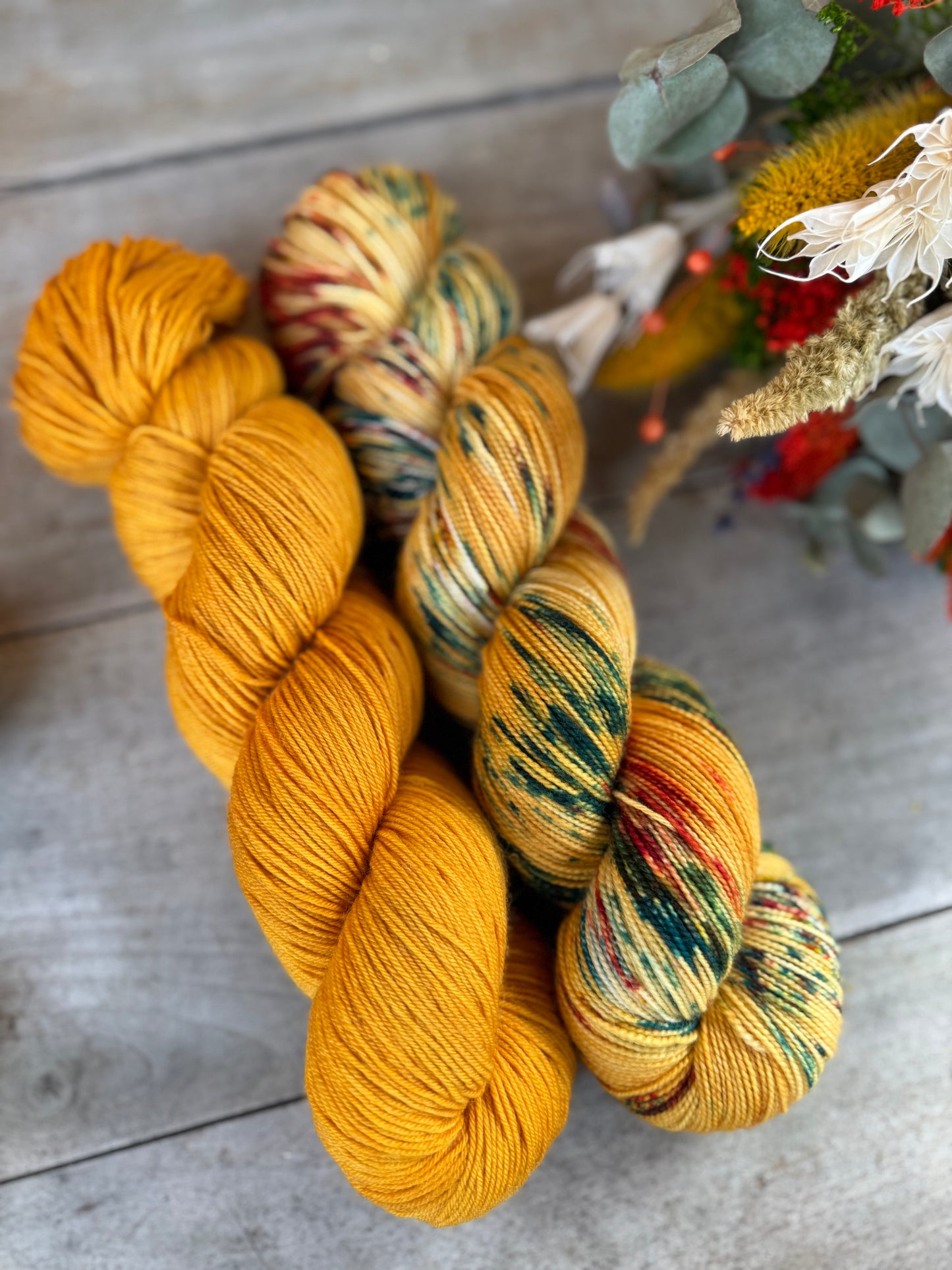 OSAKA - Laine teinte à la main - Fingering Mérinos Nylon superwash