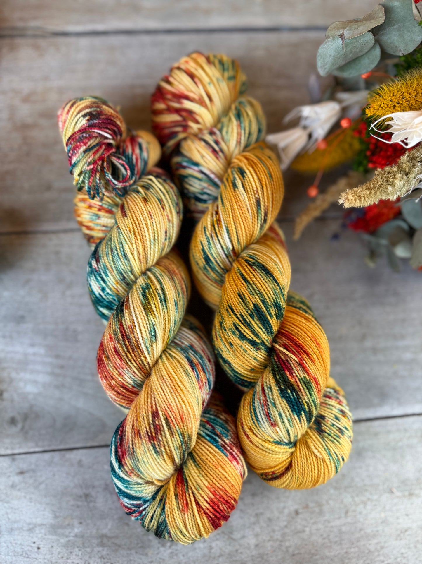 OSAKA - Laine teinte à la main - Fingering Mérinos Nylon superwash