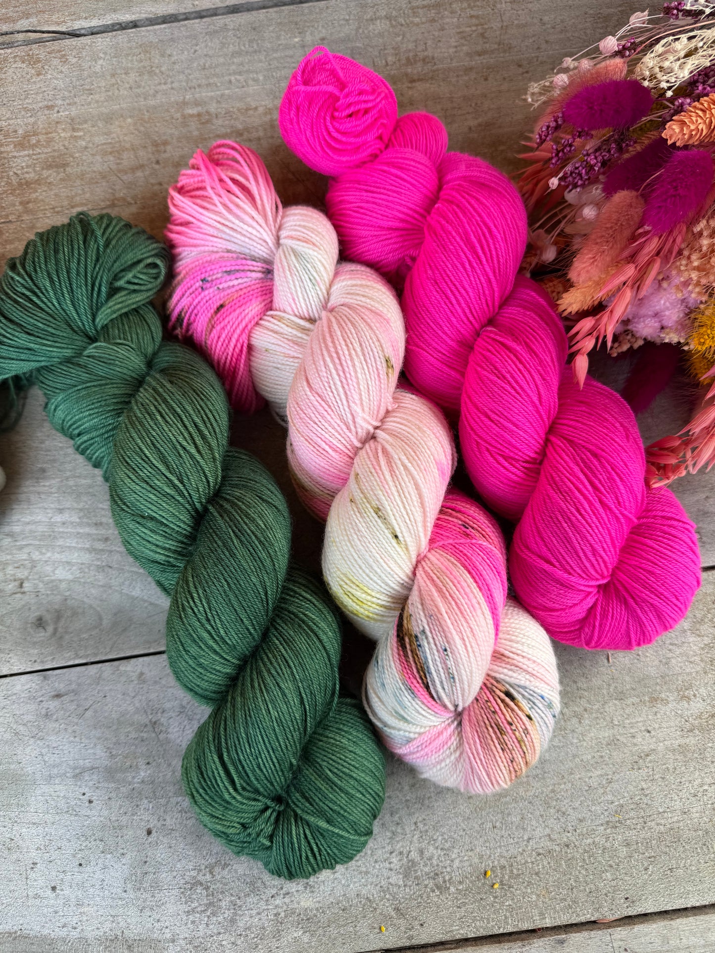 ARIEL - Laine teinte à la main - Fingering Mérinos Nylon superwash