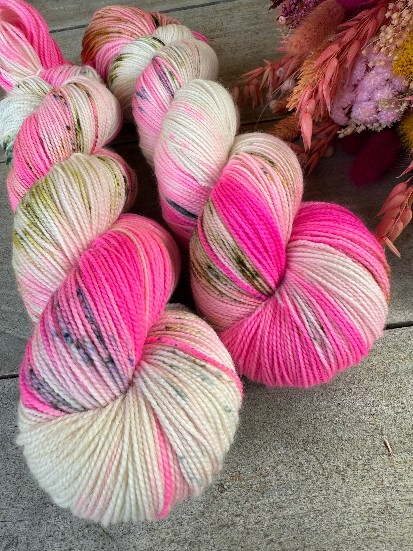 ARIEL - Laine teinte à la main - Fingering Mérinos Nylon superwash