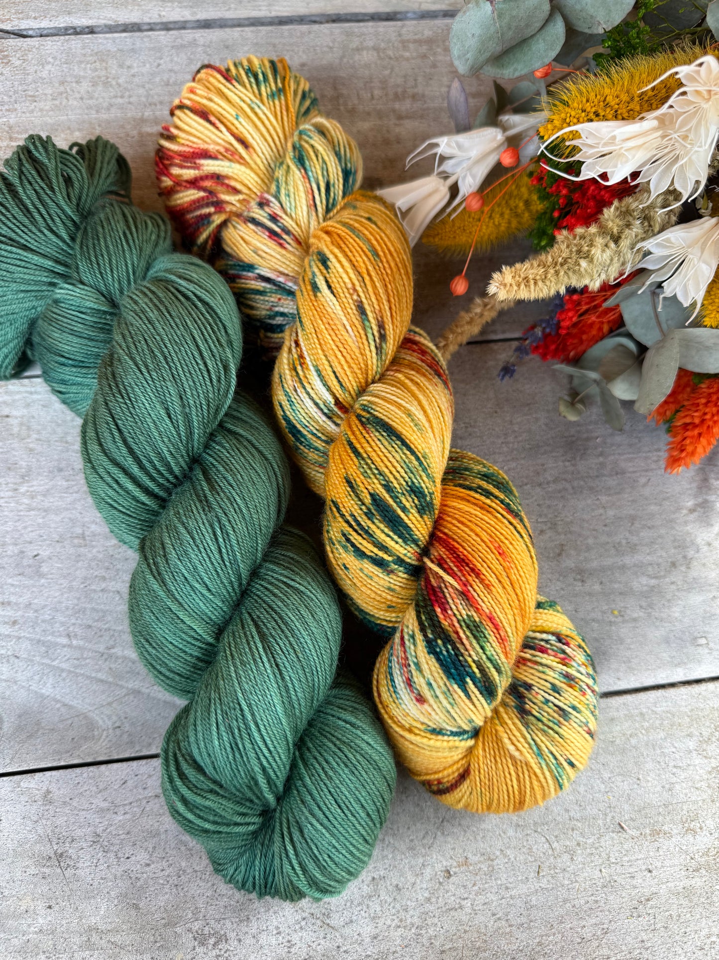 OSAKA - Laine teinte à la main - Fingering Mérinos Nylon superwash