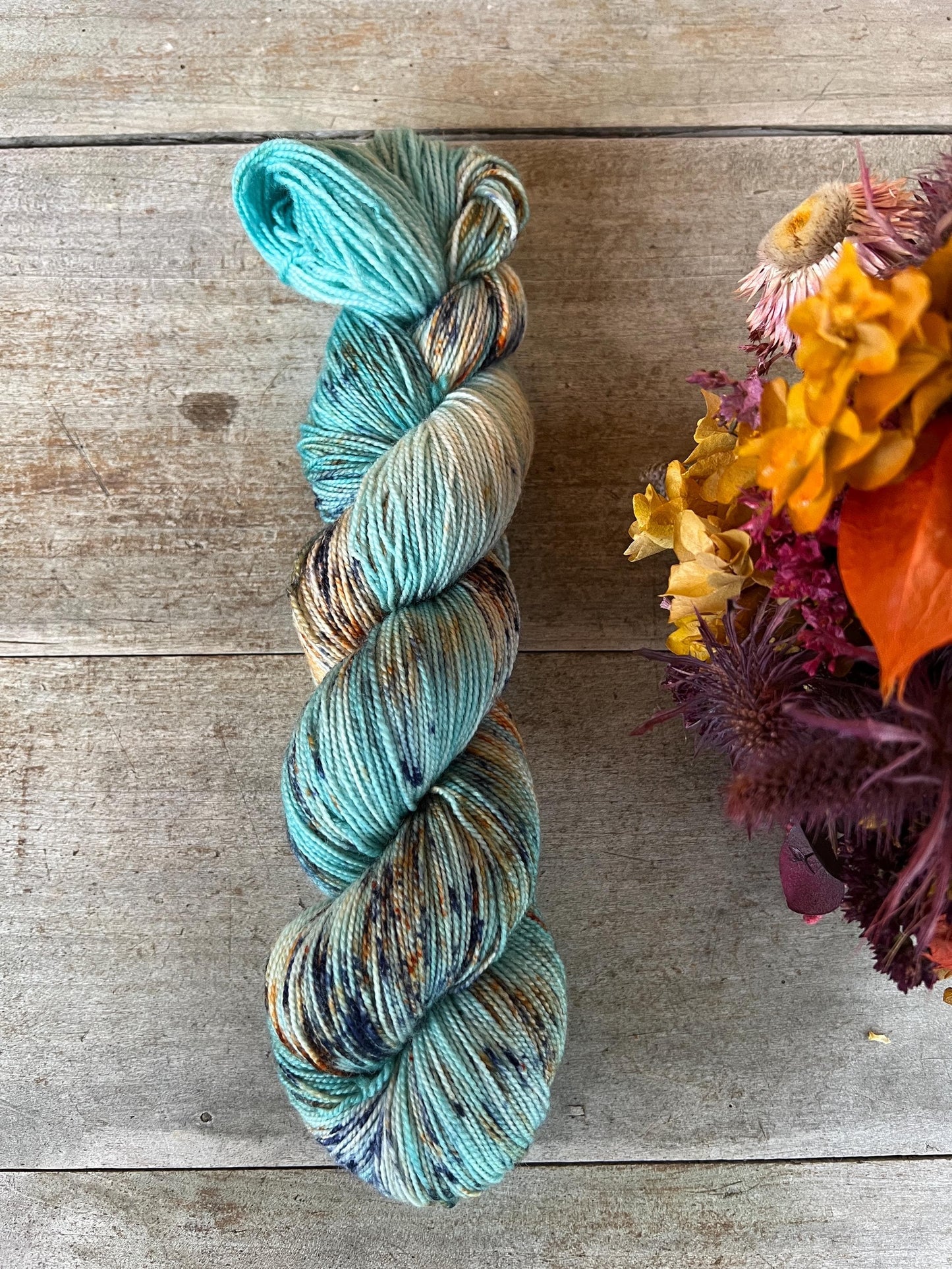 PRAIRIE - Laine teinte à la main - Fingering Mérinos Nylon superwash