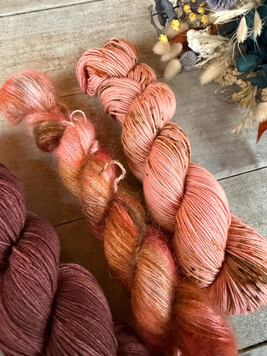 SIRÈNE - Laine teinte à la main - Fingering Mérinos Superwash