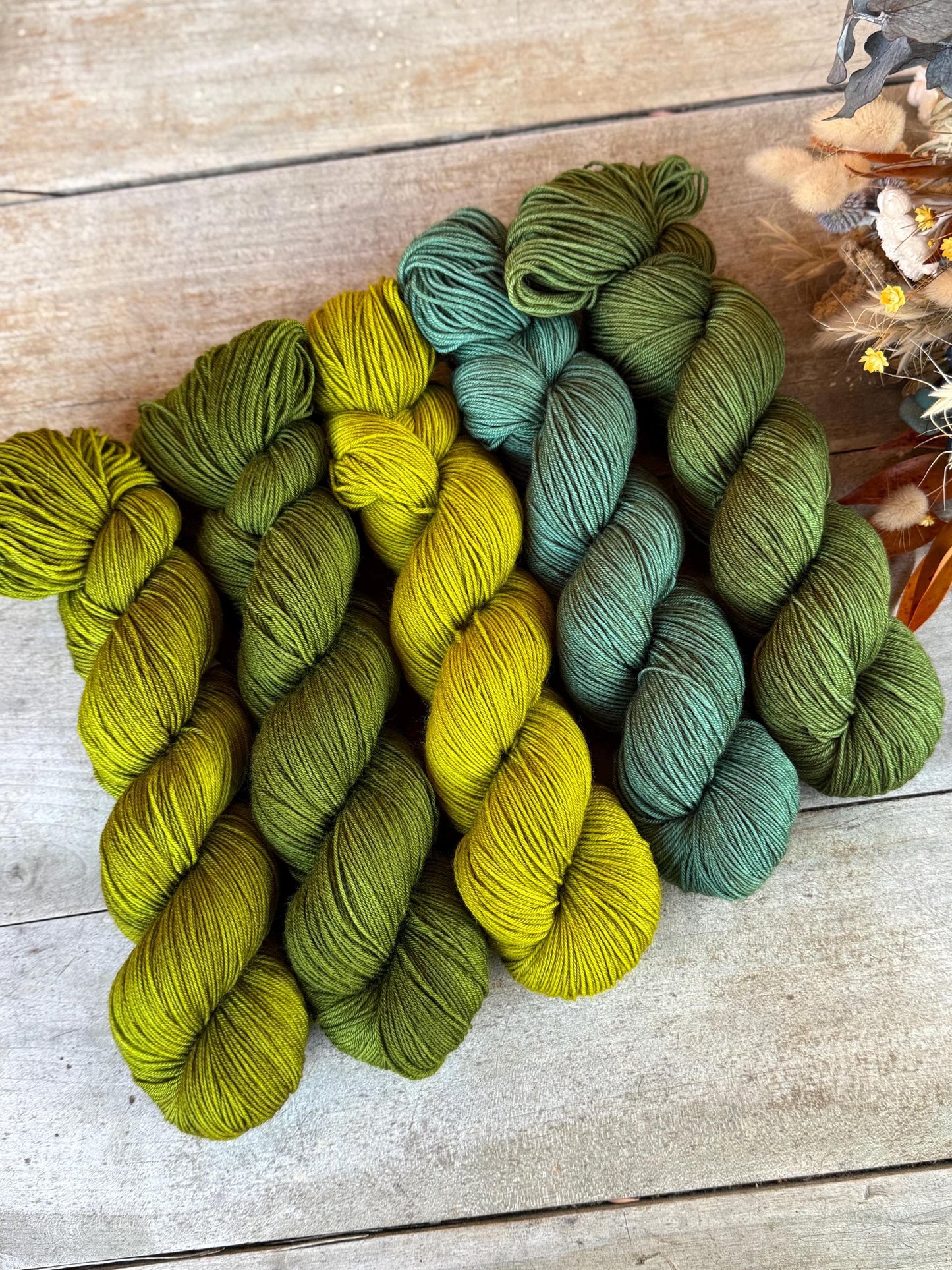 Laine teinte à la main Florent Fingering Mérinos ou Mérinos nylon ou DK Mérinos ou Lace Mohair et soie