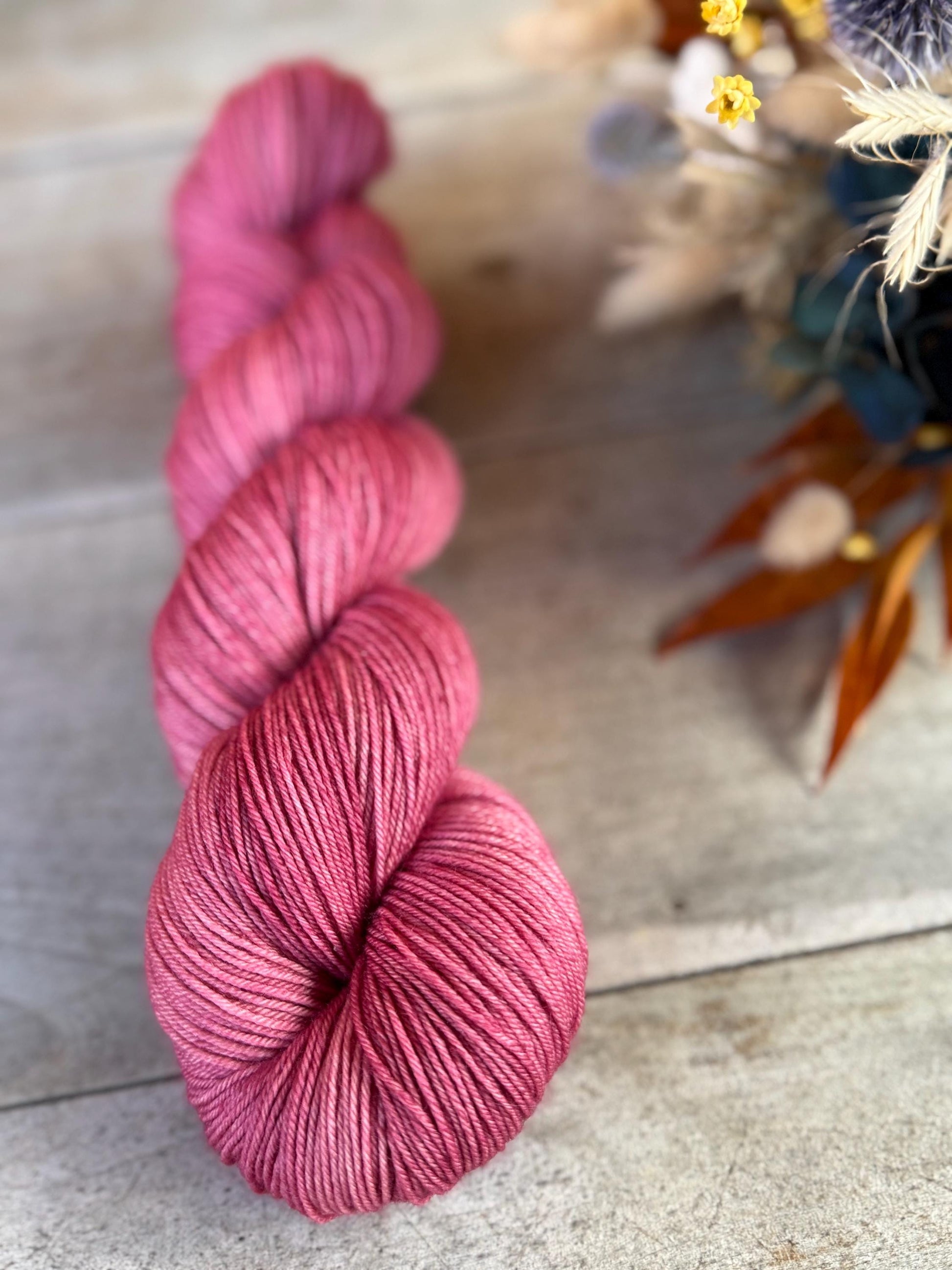 Laine teinte à la main Vartan  Fingering Mérinos ou Mérinos nylon ou DK Mérinos ou Lace Mohair et soie